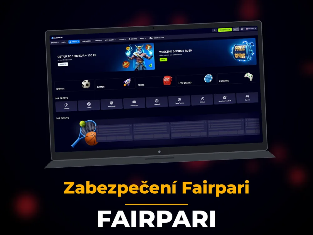Fairpari - Zabezpečení Fairpari