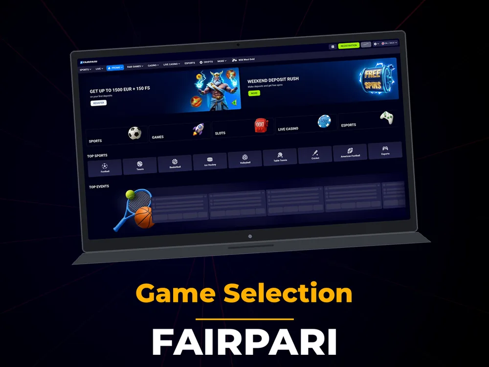 Fairpari - Game Selection