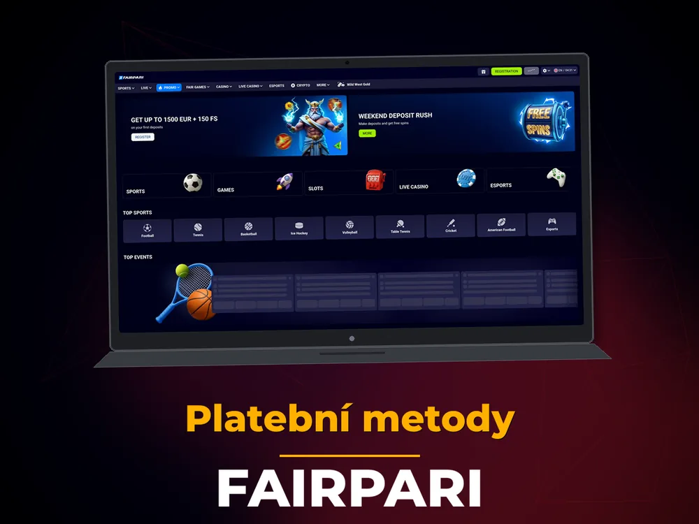 Fairpari - Platební metody