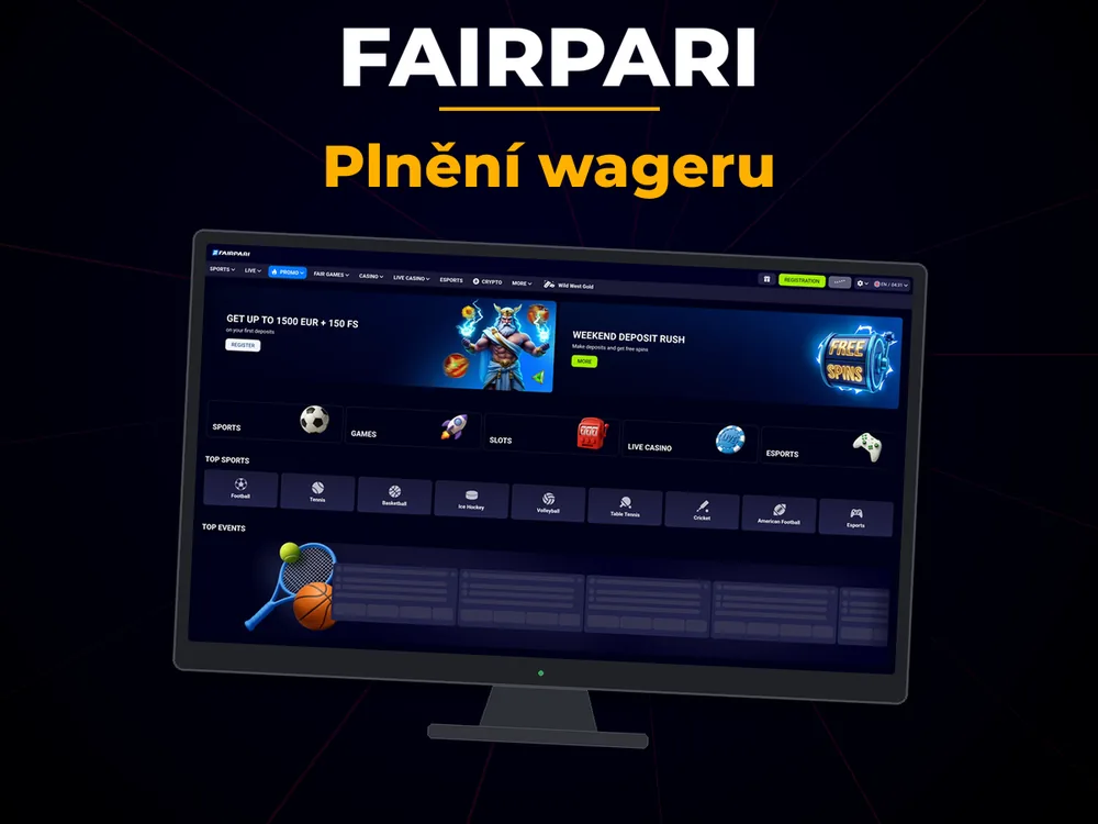 Fairpari - Plnění wageru